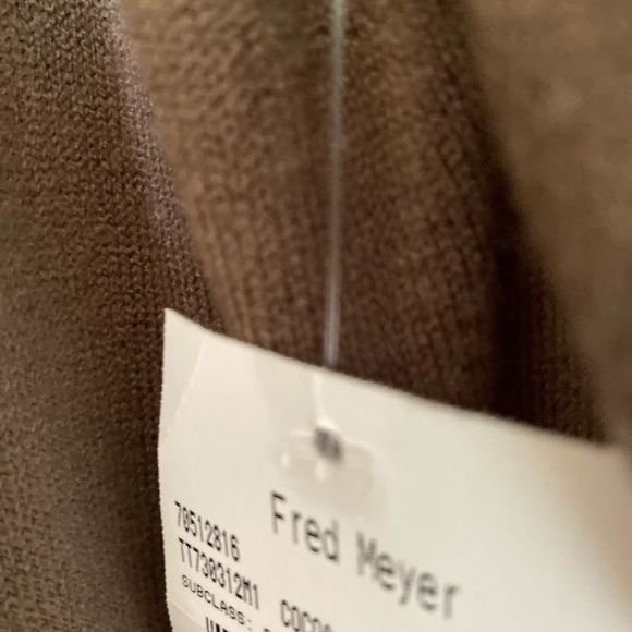 Connected Apparel Sweater Dress Taupe/Brown Sz XL - Picture 4 of 7